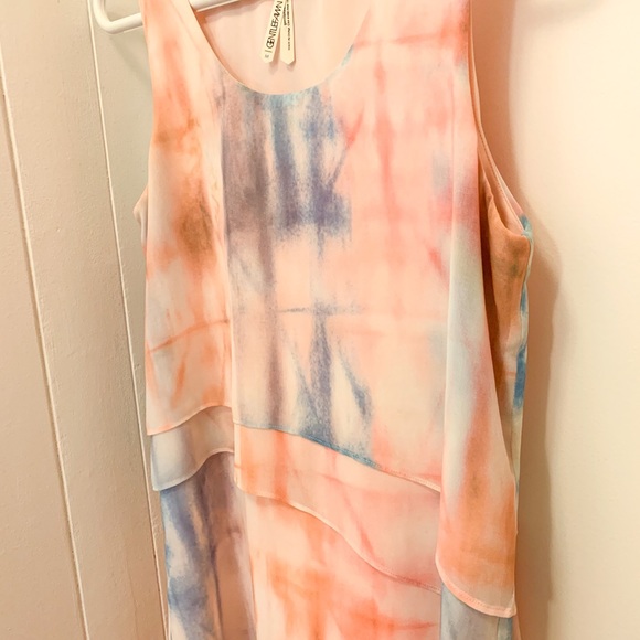 Gentle Fawn tie dye style cocktail dress - Picture 3 of 9